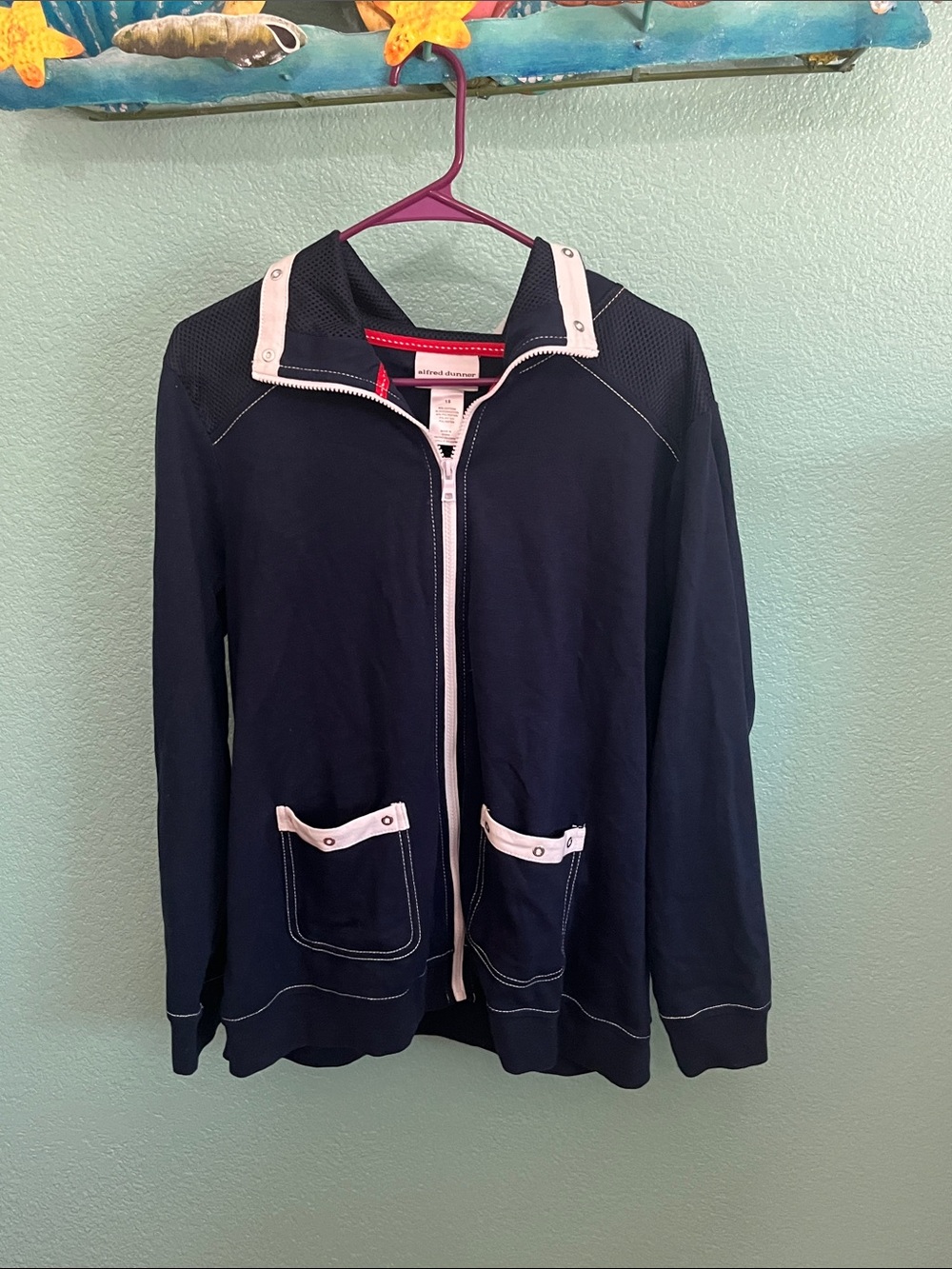 Alfred Dunner sailing/sailboat jacket